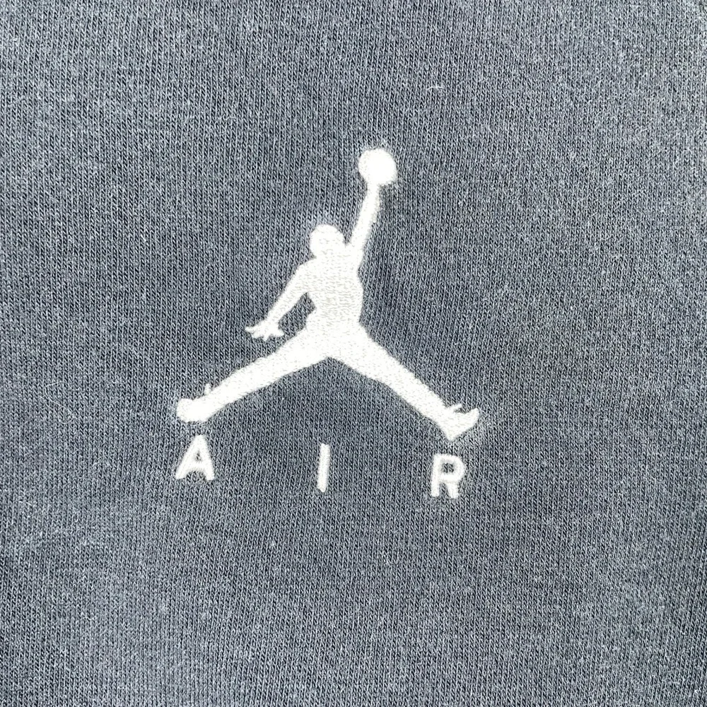 Jordan Pullover Hoodie Mens Medium Black Jumpman Block Sleeve Raglan 806031-010
